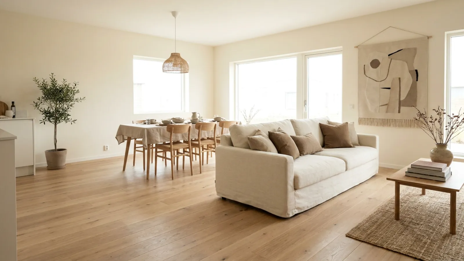 A renovated room representing where a material preview saves money