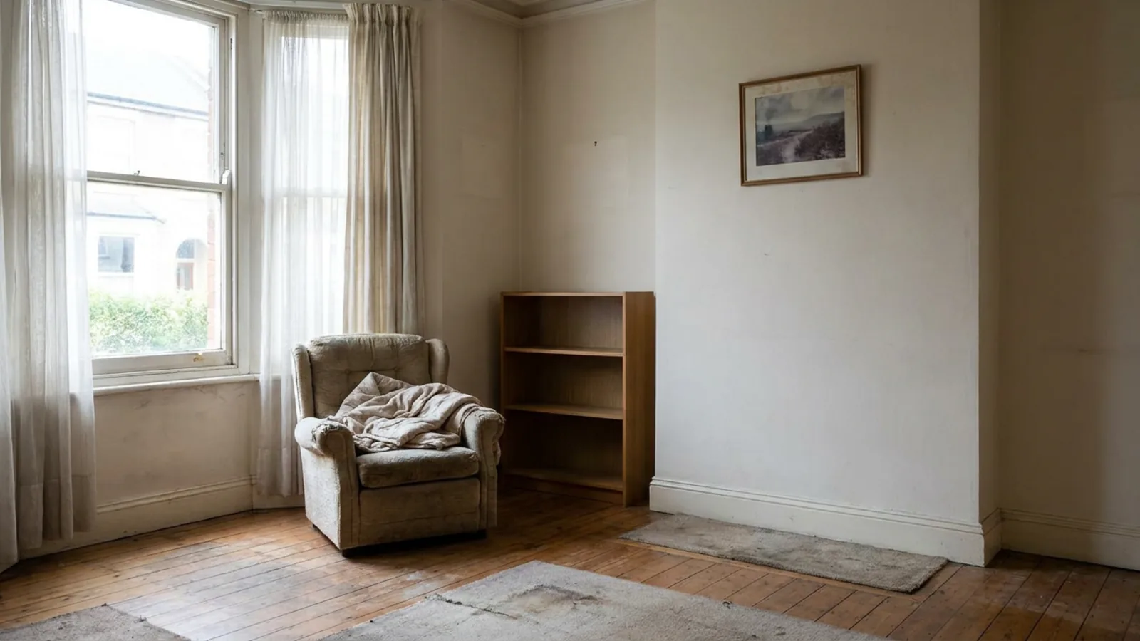Your room before applying a saved reference