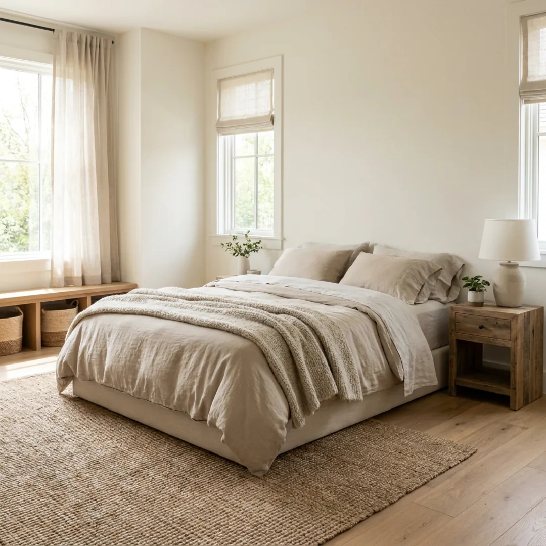 A room before applying just a color palette