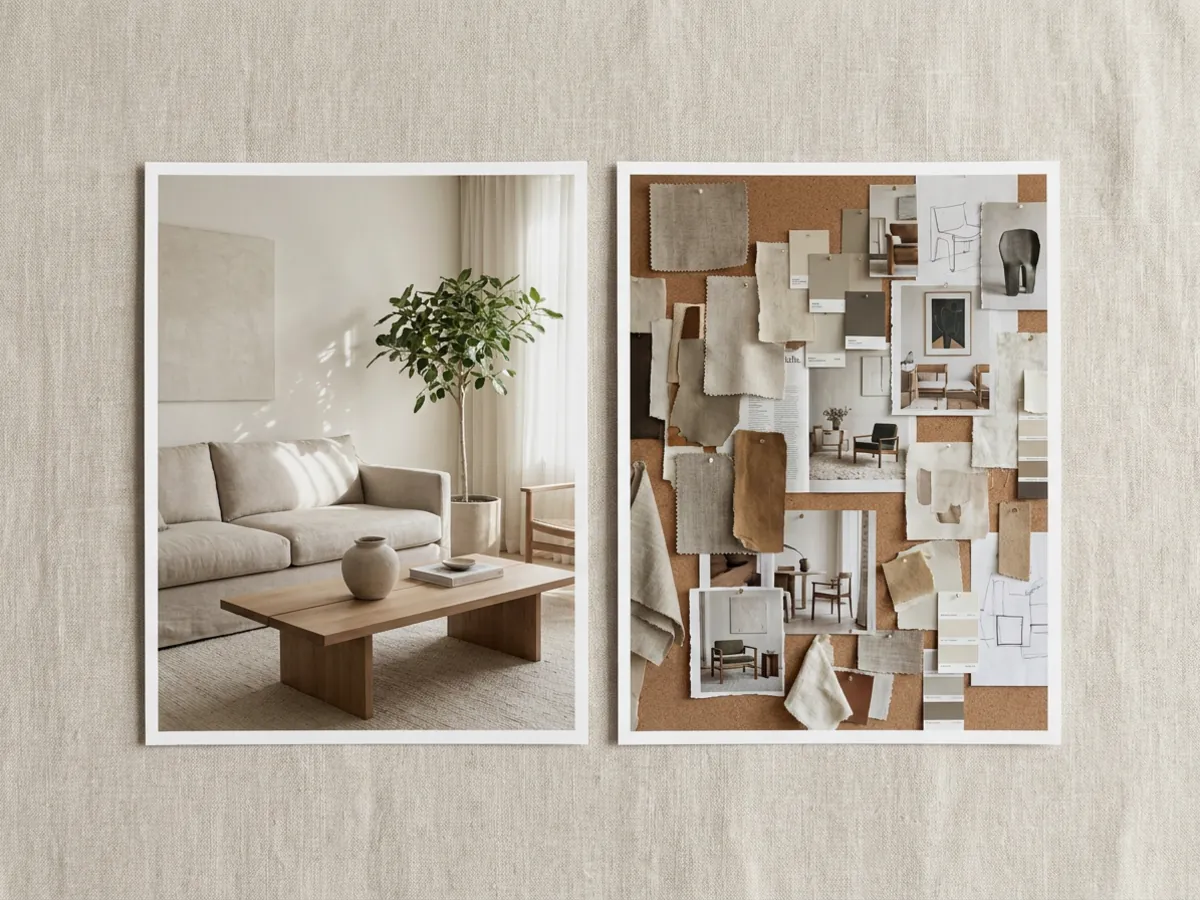 Choosing a clear single-style reference photo over a busy collage
