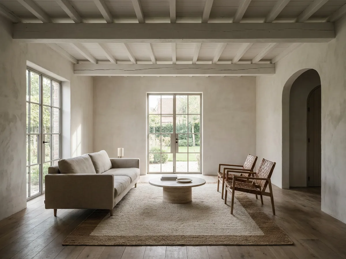 A room showing which elements copy from a reference and which stay the same