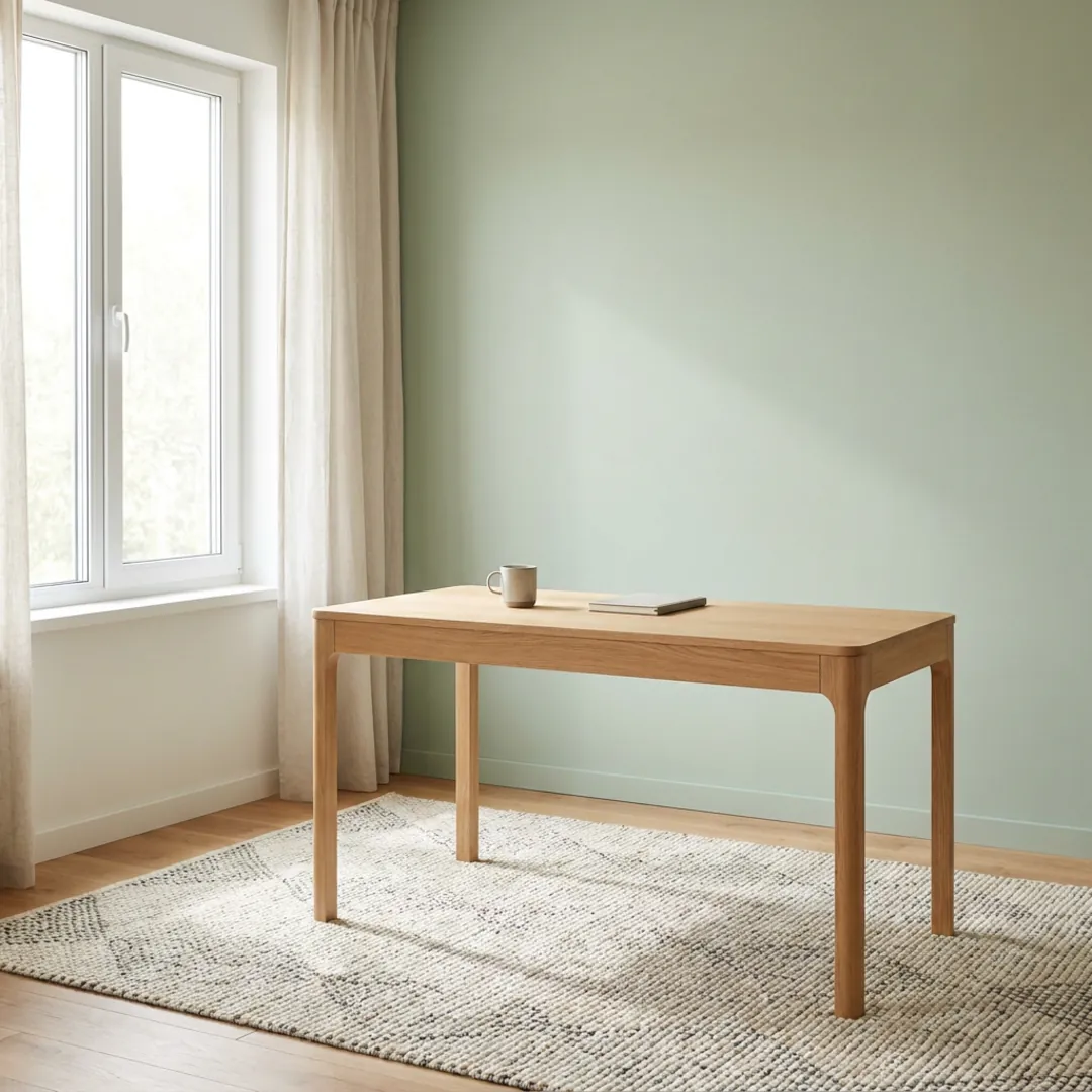Un bureau à domicile dont les différents éléments se lisent comme des changements modifiables individuellement