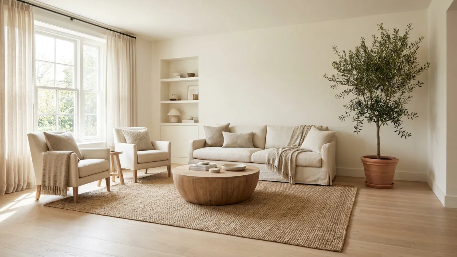 Une maison finalisée, aménagée et prête pour les acheteurs grâce au plan
