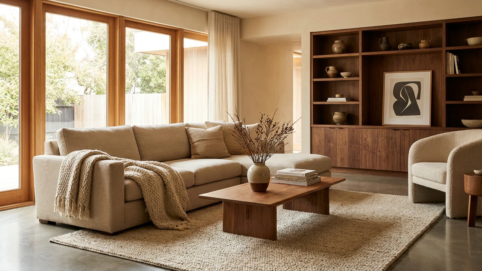 Une chambre vide avant le staging par IA