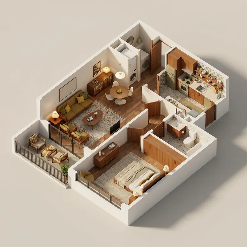 Floor plan to 3D