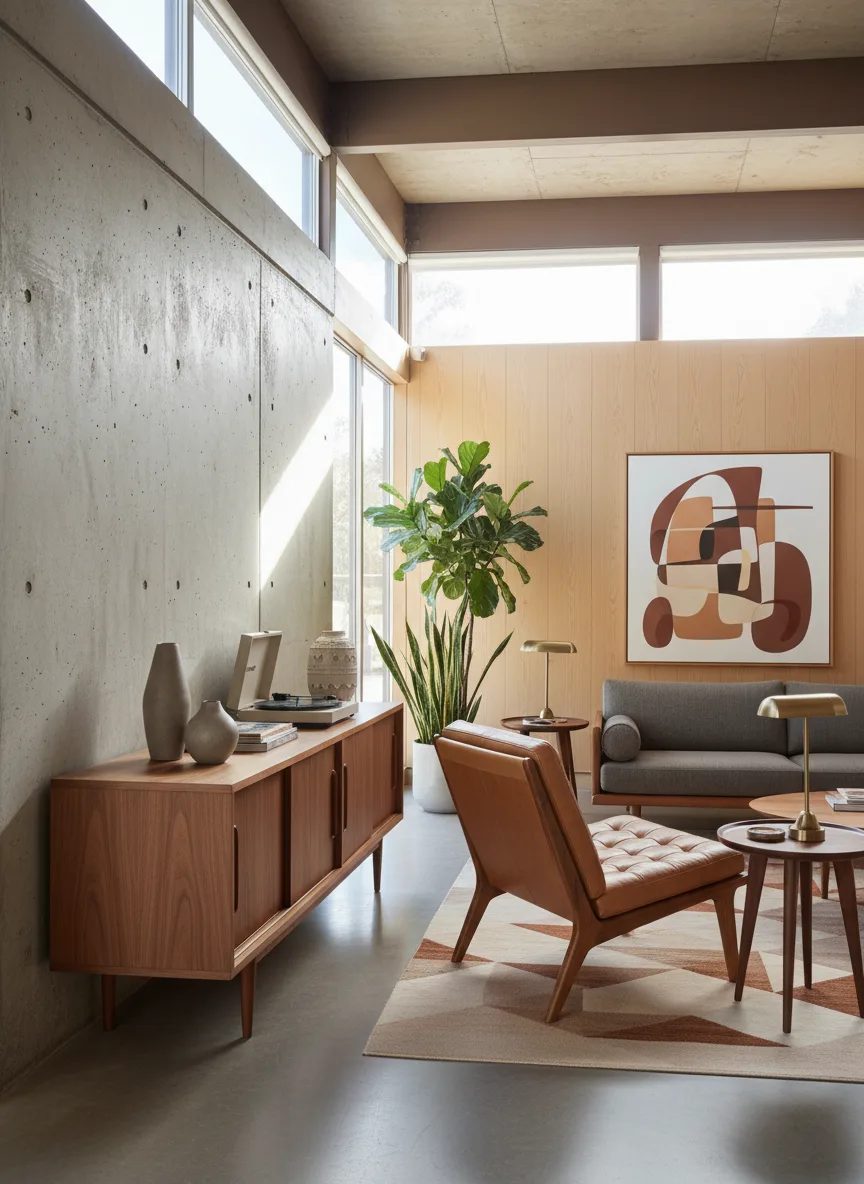 Pièce Mid-Century