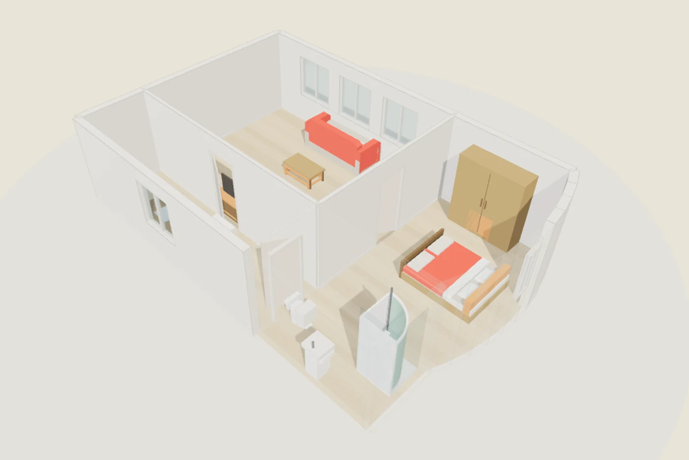 La maison ouverte