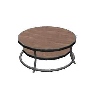 Table basse ronde