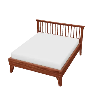 Cadre de lit en bois