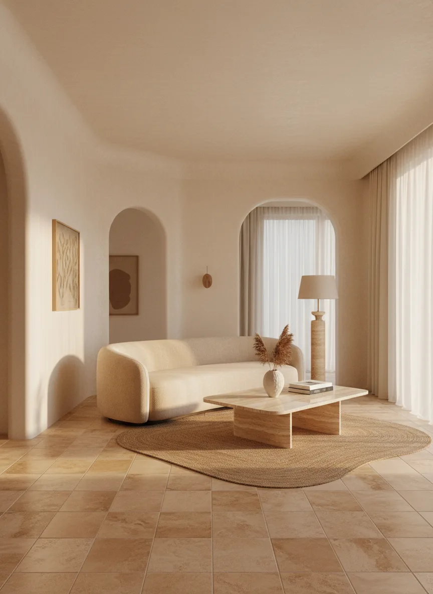 Pièce Minimaliste chaleureux